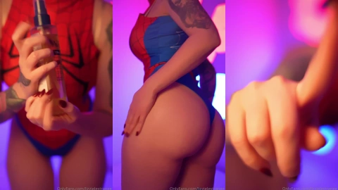 LizzieLestrange: Booty, Legs & Feet Oiling - Tapping & Kisses