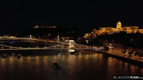 Little Queen Blows BBC on Balcony