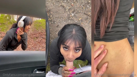 Yasmina Khan Fucked by Stranger in Park