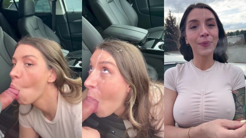 Kitten Facial in Parking Lot with Mathema