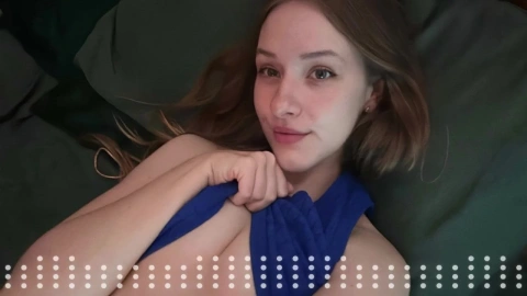 ASMR & Cream Pie - Stuck Under Bed (Fansly Leak)