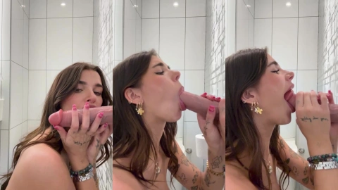 Wall Dildo BJ with Arikytsya - PPV