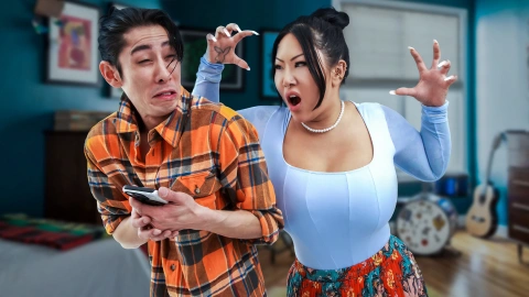 Don’t be a Fucking Whimp! Make Mommy Cum NOW! (Connie Perignon Debut)