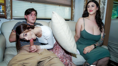 Avalon Mira & Julia James - Spring Break Cherry Pop - Road to College