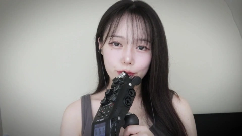 ASMR Mouth Sounds - Eating & Lip Sounds - Jamonghae