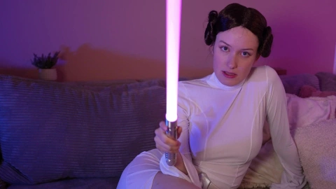 Emily ASMR - Princess Leia Cosplay Roleplay For You